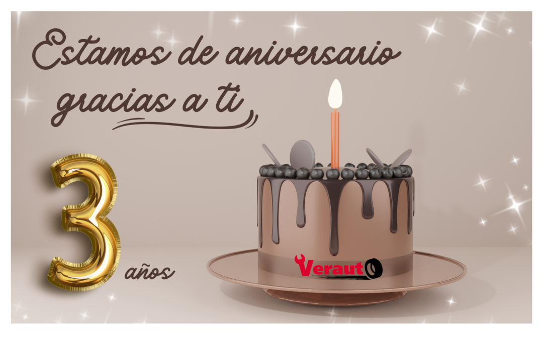 ¡¡¡Estamos de aniversario!!!